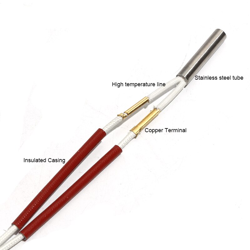 Cartridge Heater 17x140mm-160mm 304SS Heating Element Single Ended AC110V/220V/380V 740W-850W for Mould 2pcs/lot