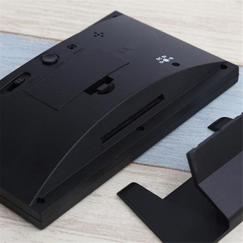 LCD Back Light Desk Clock Indoor Weather Station Alarm Clock Time/Date/Week/Alarm/Temp/Humidity/Weather/ Display Forecast