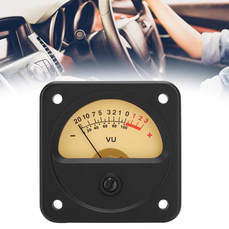Testeur de niveau sonore TR-45-S0348 DB, VU mètre de haute précision avec rétro-éclairage, indicateur de