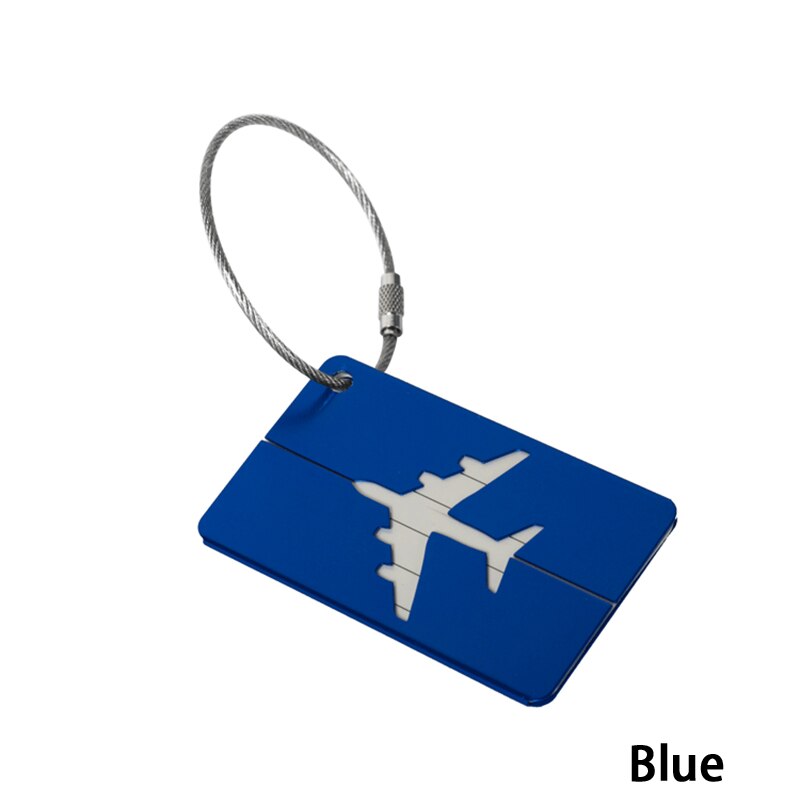 Accessoires de voyage pour bagages et sacs, classique, nouveauté à la , caoutchouc, en Aluminium, sangles d'étiquette, valise, étiquette de bagage, directe: 6