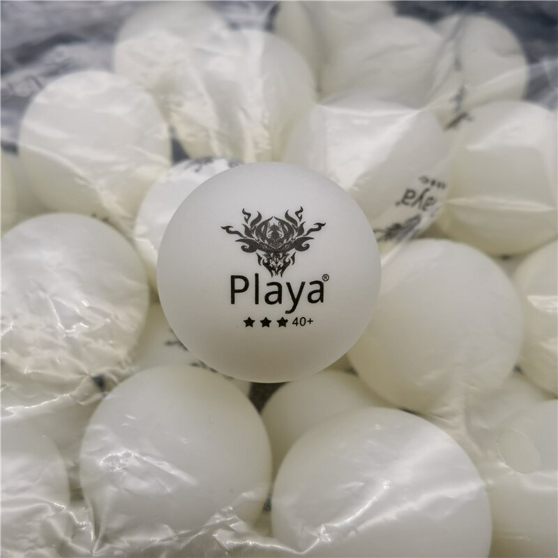 Playa Ping Pong Material Table Tennis Balls 3 Star 40+ ABS Plastic Ping Pong Balls Table Tennis Training Balls