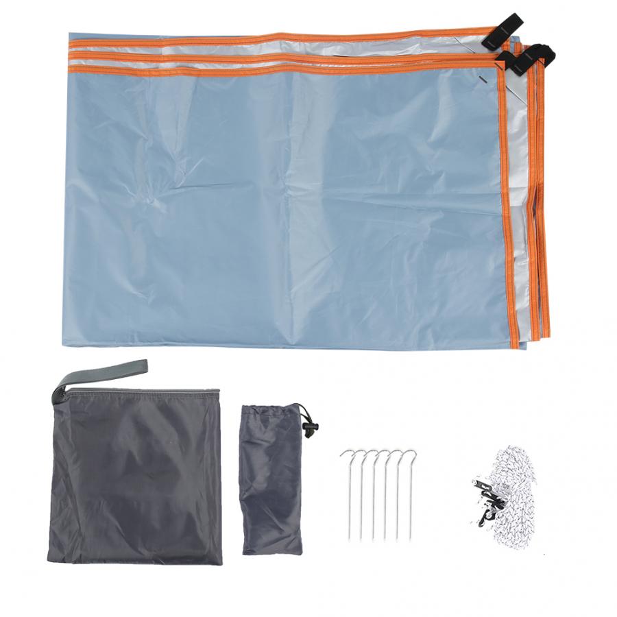 3*3 m Outdoor Tents Shelter Rain Proof Sun Shade Outdoor Canopy Cool Comfortable Sand Beach Tent Awning Camping Canopy