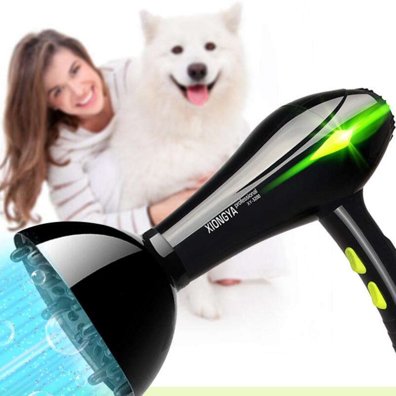 Electric Pet Hair Dryer High Power Dog Blower Golden Hair Teddy Cat Small Large Dog Blowing Machine Heater