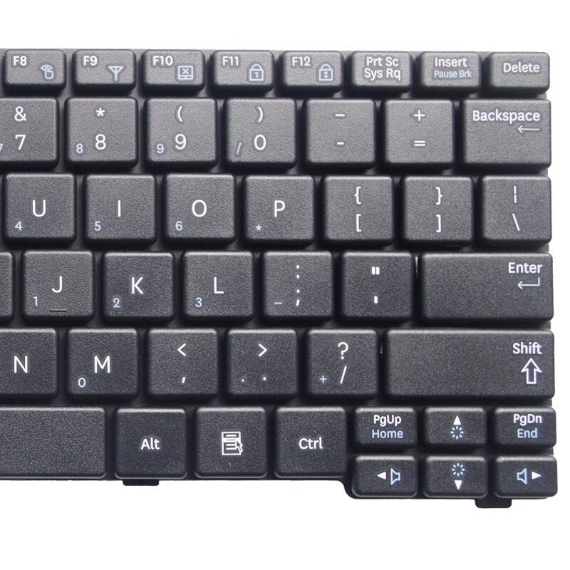 YALUZU English keyboard for Samsung N150 N143 N145 N148 N158 NB30 NB20 N102 N102S NP-N145 N148P NB30P NP-N150 US Layout