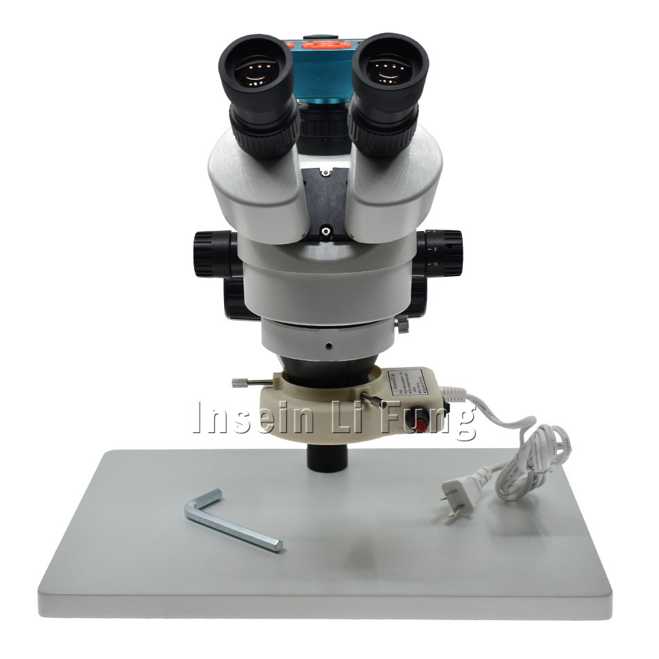 Industrial Digital Electron Microscope Light Source LED Adjustable Integrated Ring Lights 56 Beads LED Lighting