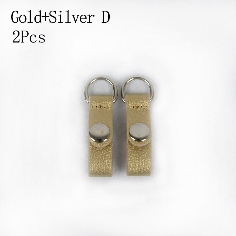 2 Stuks Clip Sluiting Bevestiging Voor Obag Schouderbanden Platte Haak Kleurrijke Attachment Clip Pu Lederen Metalen Haak Clip Voor opocket: 16