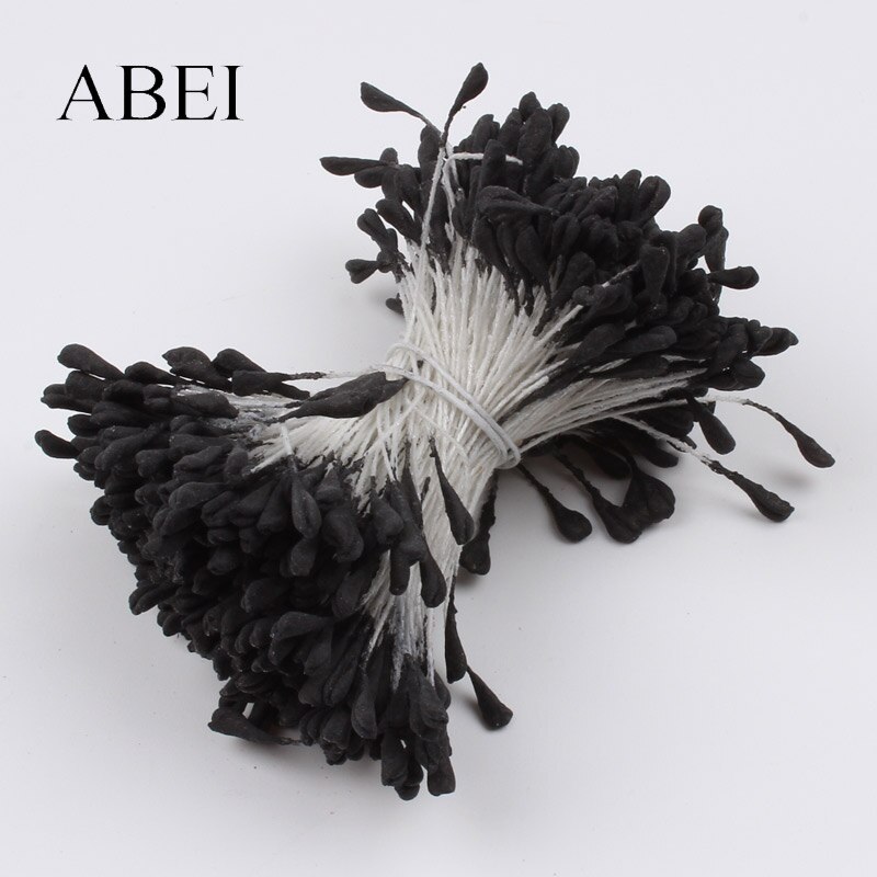 5mm 350pcs Kunstmatige Bloem Stamper Handgemaakte Kous Bloem Materiaal Matte Meeldraden voor Wedding Plakboek Cake Decoratie: 10