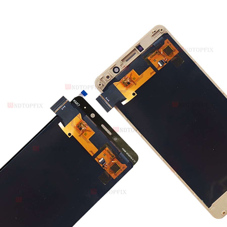 100% testé pour 5.5 "Lenovo P2 LCD écran tactile numériseur assemblée avec cadre pour Lenovo Vibe P2 P2c72 P2a42 LCD