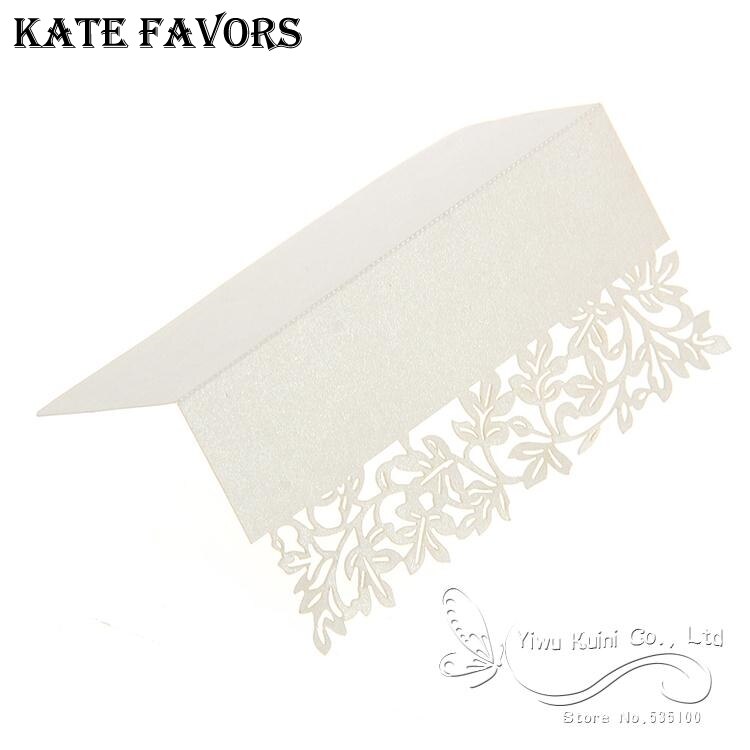 Wedding Table Decoration Leaf Name Place Cards for Wedding Party Favors Tableware Decoration