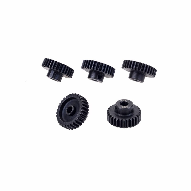 5PCS 48DP 3.175mm Metal Pinion Motor Gear Set for 1/10 RC Car Motor