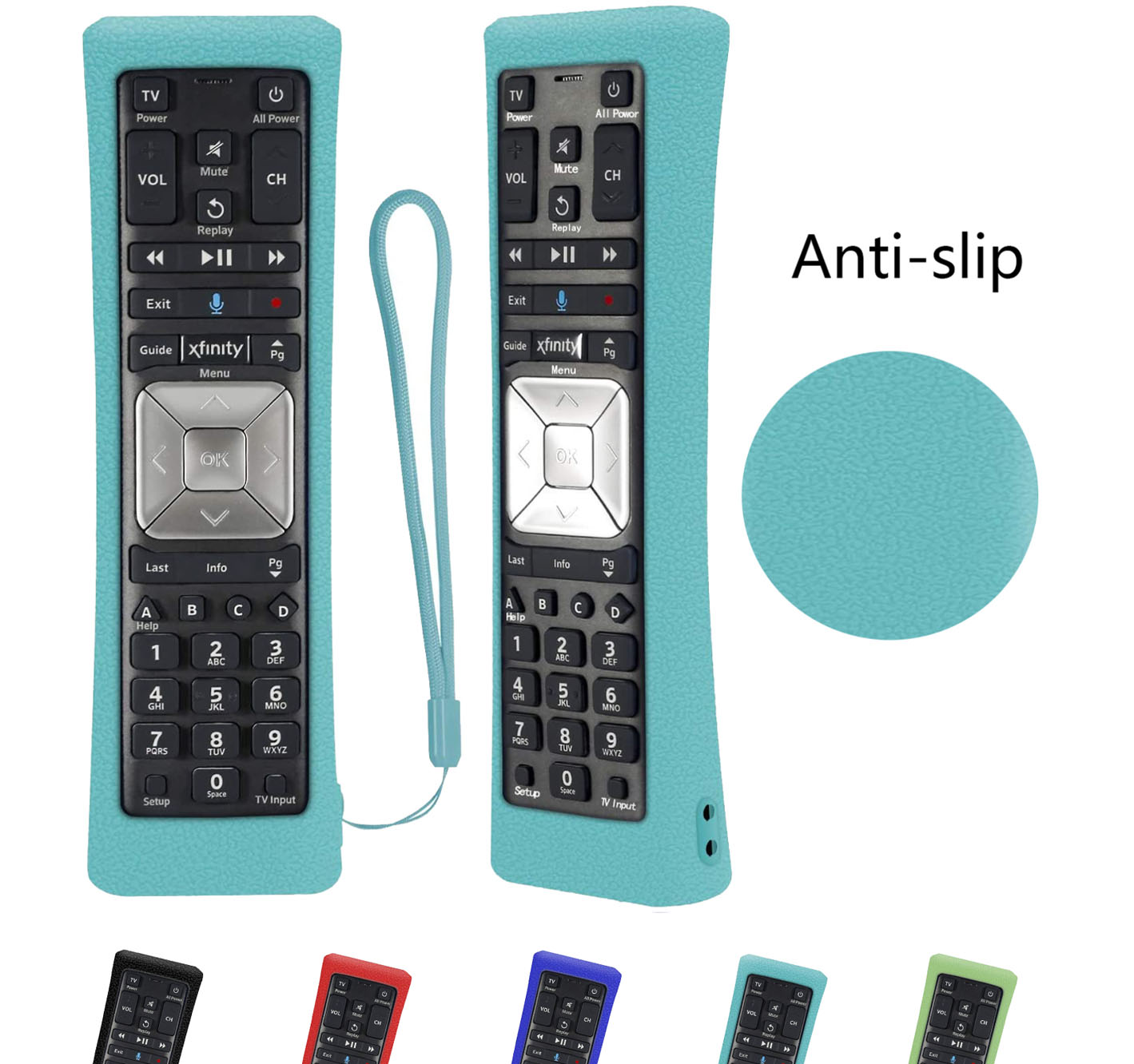 Silicone Remote Case Voor Xfinity Comcast XR11 Premium Voice Activated Kabel Tv Backlit Shockproof Wasbare Huidvriendelijke Cover