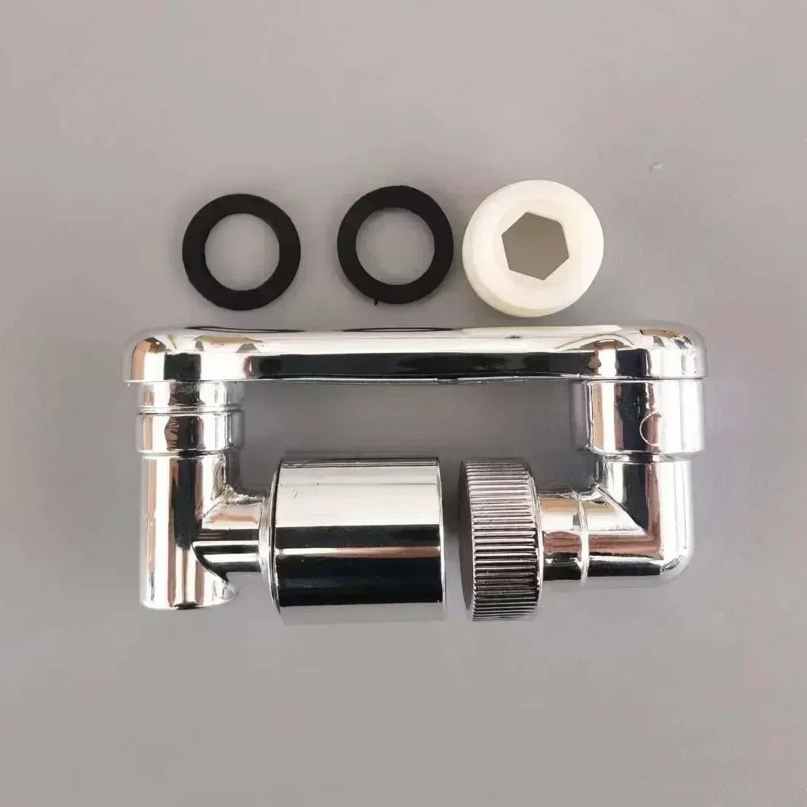 Adapter for Taps 22/24mm Water Tap Nozzle Rotary Faucet Bubbler Kitchen 360 Rotating Faucet Extender Splasher Dual Mode Home: Burgundy