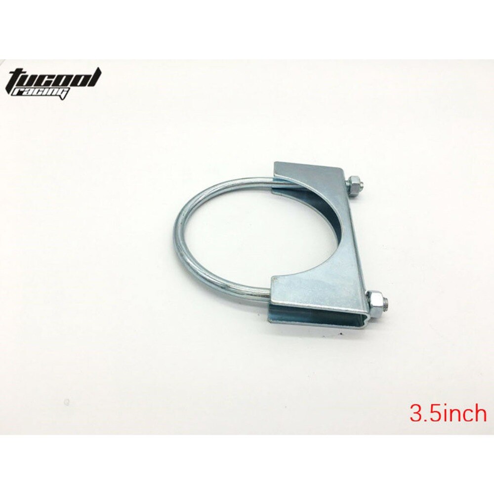 4 X 3.5" U BOLT MUFFLER EXHAUST SYSTEM CLAMP HEAVY DUTY SADDLE TRUCK DIESEL
