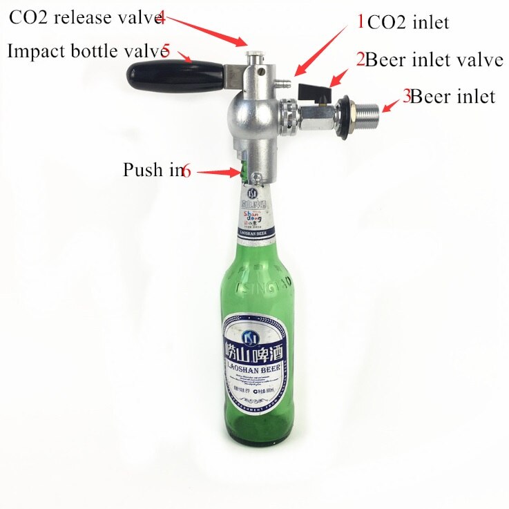 Homebrew beer bottle filler/ glass bottle beer filler