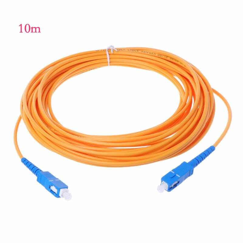 Sc / upc-sc / upc -sm 3mm fiberoptisk jumper kabel single mode forlængelses patch patch ledning  y98e: 10m
