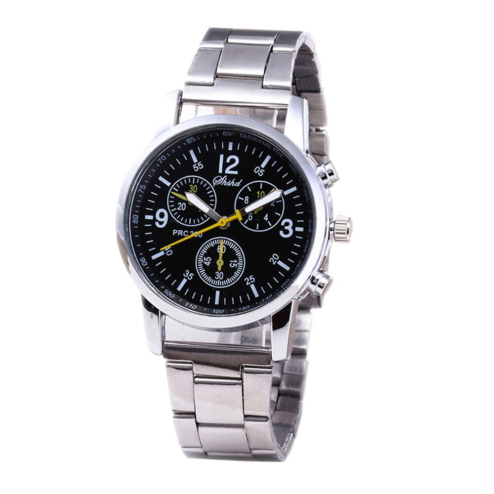 Mode Neutrale Quartz Analoog Horloge Stalen Band Horloge Mode Toevallige Heren Horloge Horloge Mannen Relogio Masculino