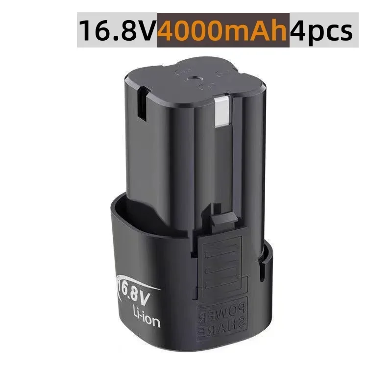 Batteria al litio universale da 16,8 V per utensili elettrici, cacciaviti elettrici e trapani elettrici Batteria multifunzione da 16,8 V 4,0 ah