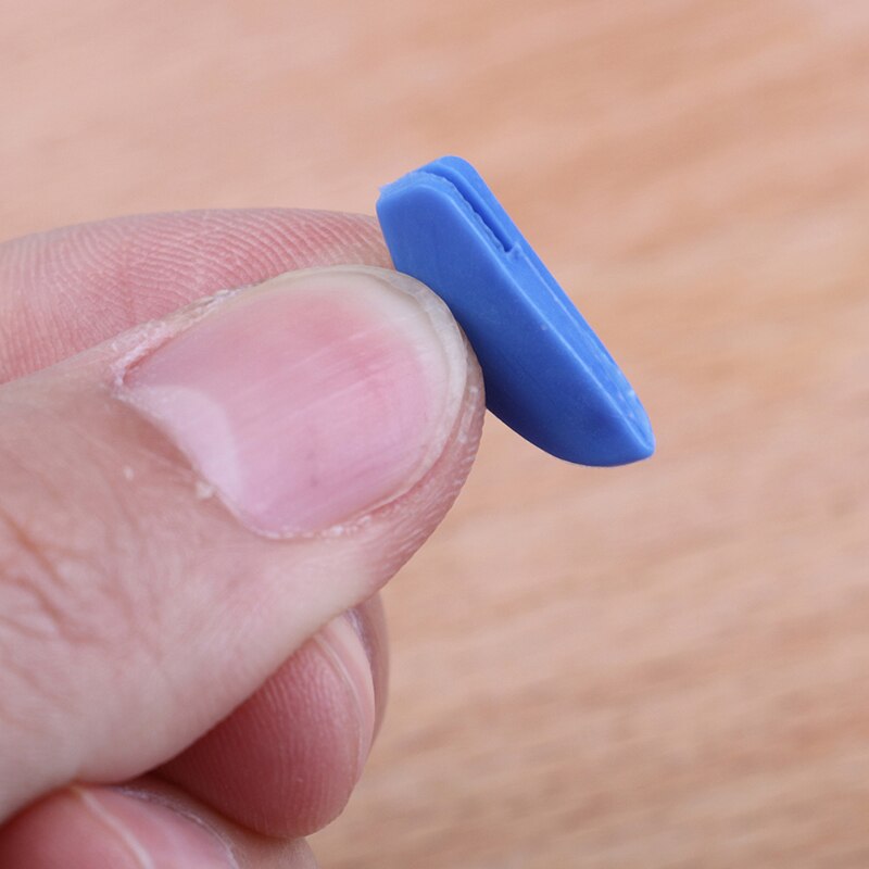 5 paren/set Siliconen Neus Pads Siliconen Anti-slip Pads Voor Brillen Brilmontuur Stok Op Neus Pad