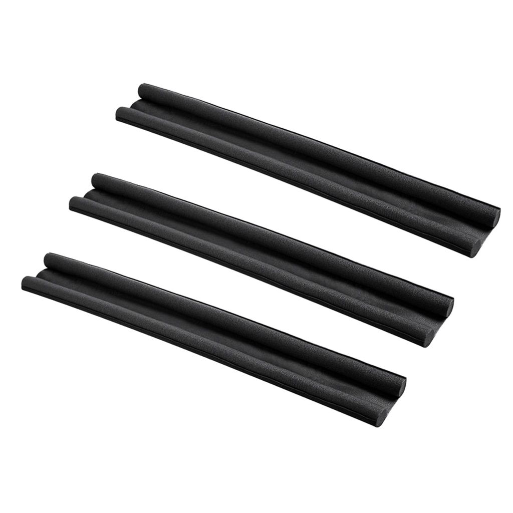 3pcs 36 Inch Under Door Draft Stopper-Twin Door Draft Blocker Guard, Double Sided,Machine-Washable