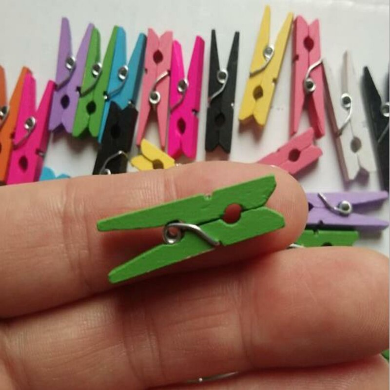 1M Visnet + Houten Klemmen Clip Creatieve Fotowand Festival Partij Decoratie, bar Winkel Decoratie Thuis Decoratie Hanger