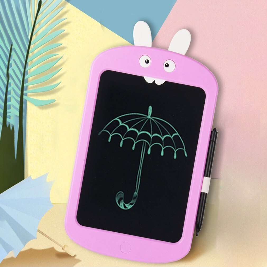 Digital Graphic Drawing Tablet Kids Writing Pad Electronic 8.5 inch LCD Ultra-thin Message Board with pen Children Study Pad: Default Title