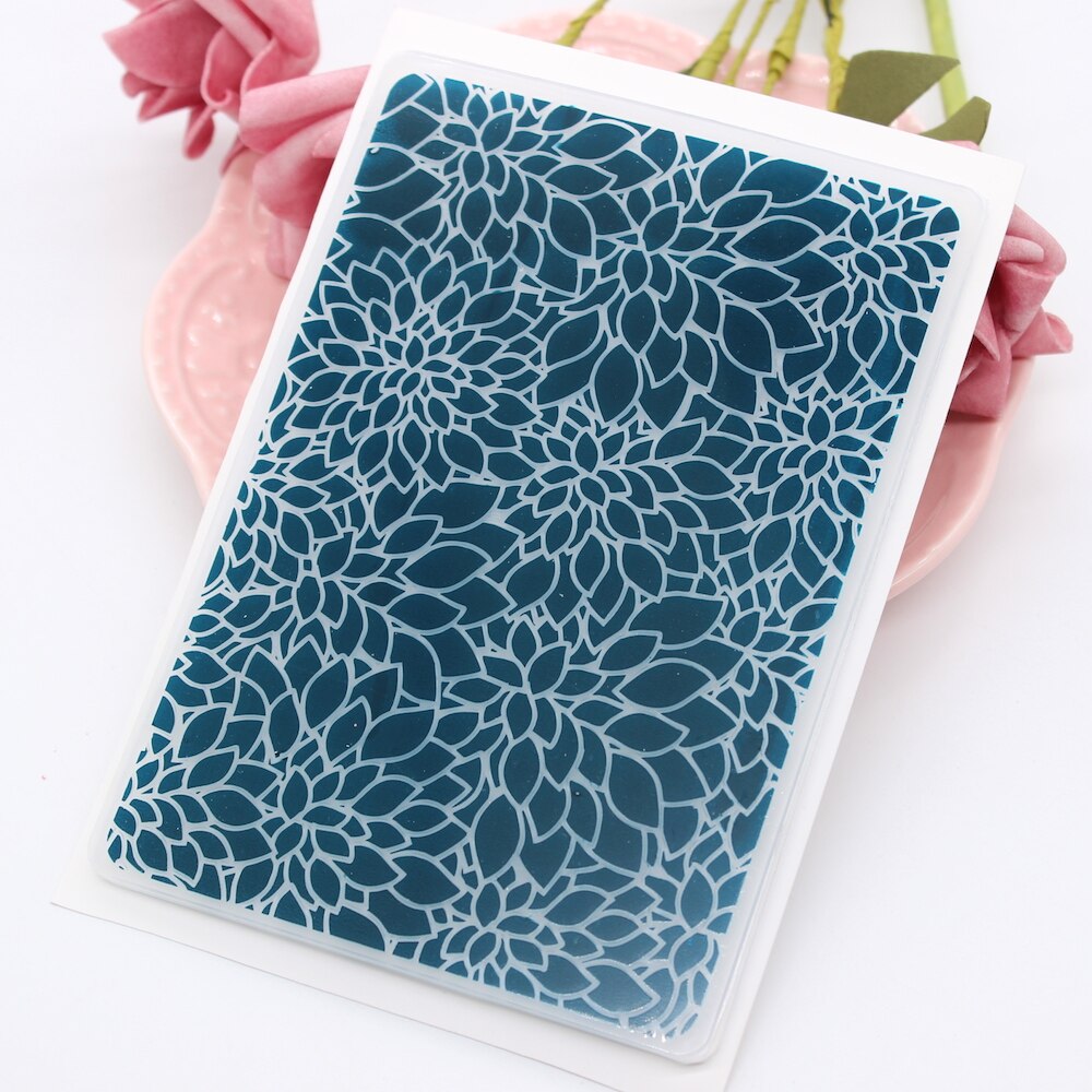 Dahalie plastic Embossing Folder DIY scrap paper craft / card making decorative supplies