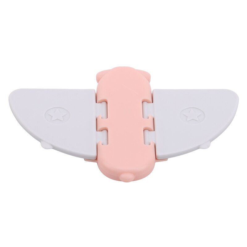 Bébé serrure de sécurité pour porte coulissante fenêtre enfants Protection serrure Anti-pincement aile enfants serrure de sécurité portes de sécurité serrure bébé soins: pink