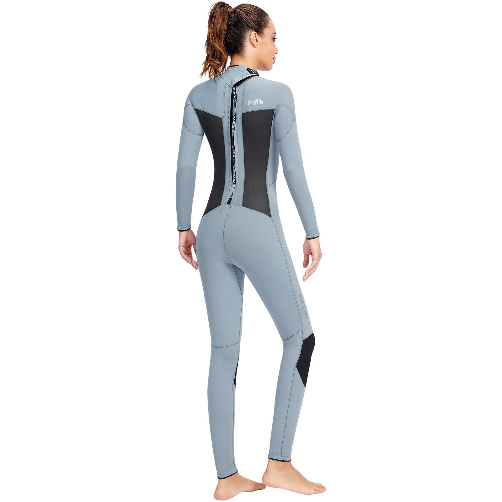 Prämie 3MM Neopren Neoprenanzug Frauen Einteiliges Anzüge warm Halten Surfen Tauchen Tauchen Anzug Angeln Speerfischen Kitesurf Frauen neoprenanzug