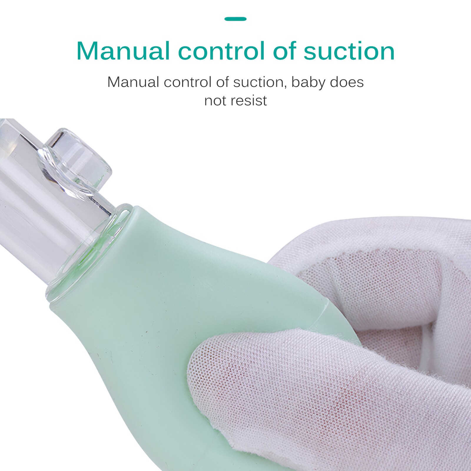 Geboren Silicone Baby Veiligheid Neus Stofzuiger Zuig Kinderen Neuszuiger Baby Care Diagnostische Tool Vacuüm Sucker