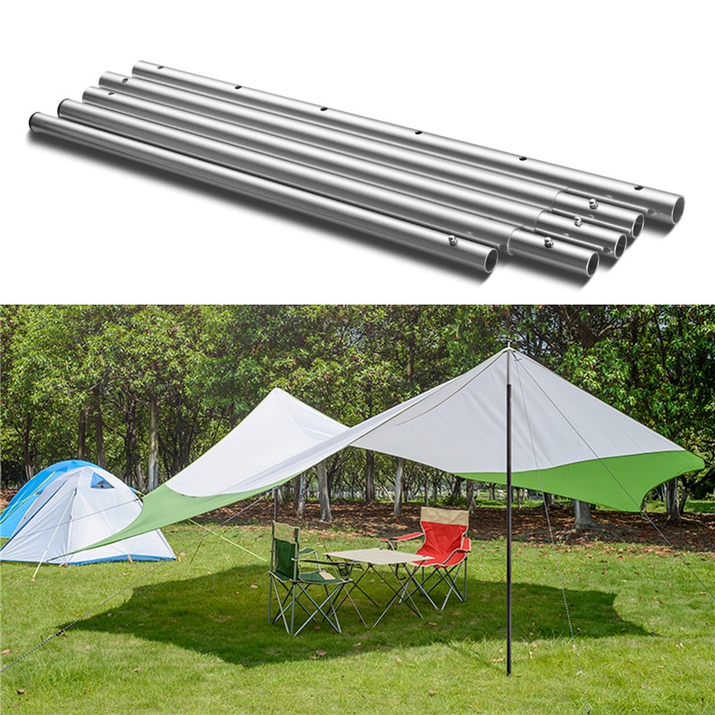 250CM Tent Accessoire Tentstokken, Tenten Uitbreiding Deur Frame, luifel Staaf Tent Aluminium Tenten Camping Polen Tent + 1 Pole Top Cover