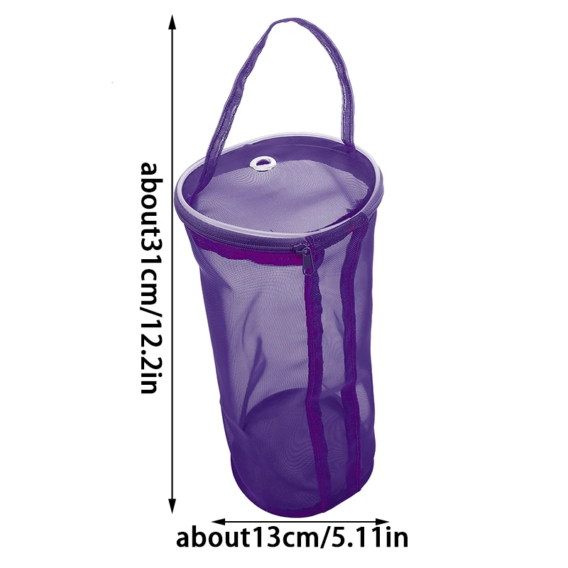 Tragbare Garn Lagerung Tasche Hohl Mesh Stricken Wolle Garn Taschen Häkeln Garn Handtasche Organizer Weben Werkzeuge Nähen Zubehör