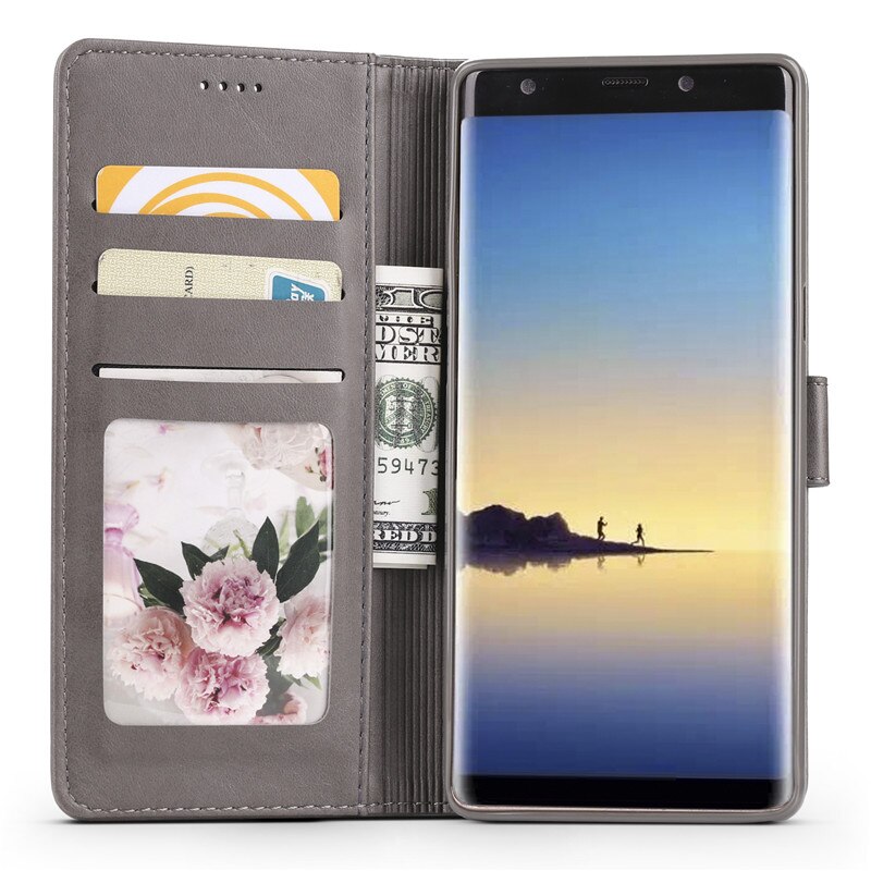 For Samsung Galaxy Note 8 Case Flip Leather Wallet Cover Samsung Galaxy Note 8 Phone Case For Samsung Note 8 Luxury Case