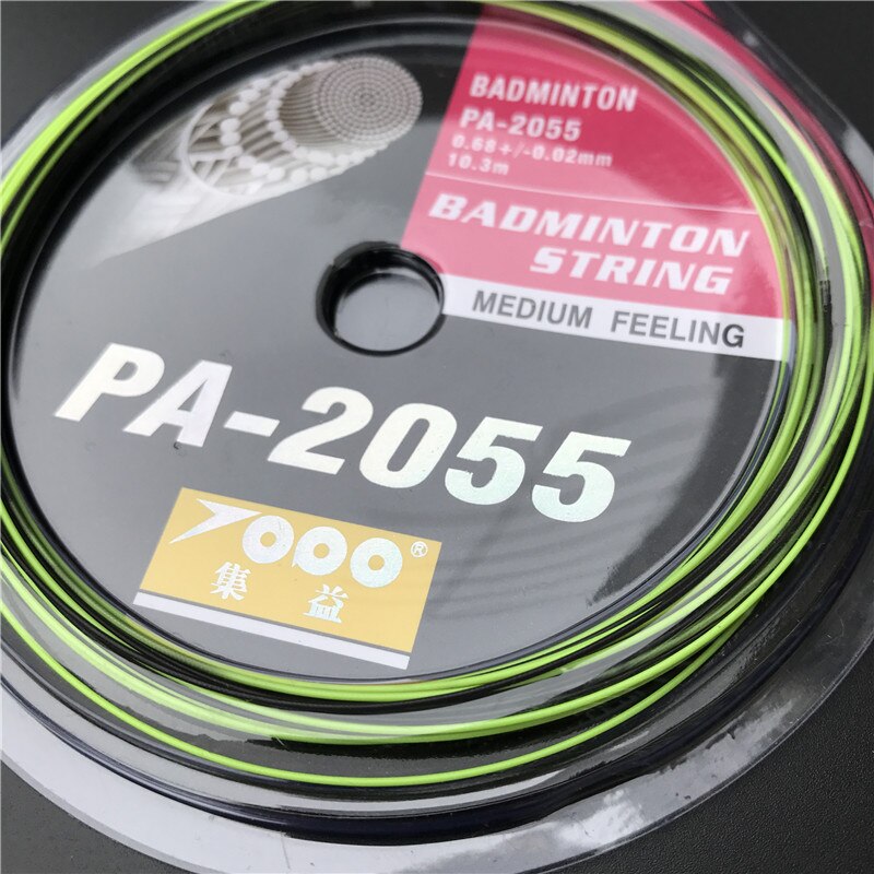 1pc pa -2055 regnbue badmintonstrenge farverige badmintonstrenge, assorteret farve 22-27 lbs: 6
