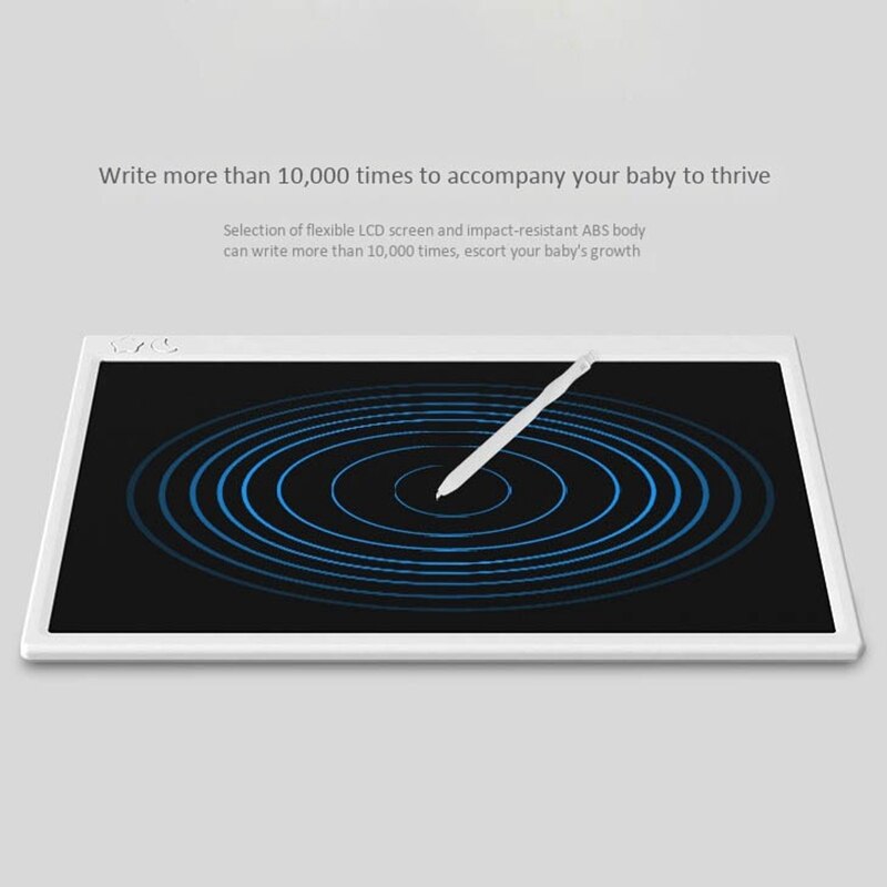 Writing Tablet 16 Inch LCD Electronic Drawing Board Children's Writing Board Monochrome Rechargeable Monochrome Sn