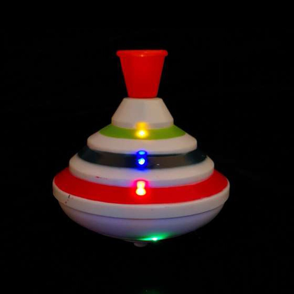 Magic Gyroscoop Gyro Spinning Top Speelgoed Kinderen Met Led Flitslicht Muziek