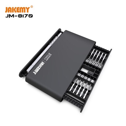 Jakemy Screwdrive Precisie Magnetische Schroevendraaier Set Voor Ip Tablet Mobiele Telefoon Reparatie JM-8170 JM-8172 Gereedschap Kit: JM-8170