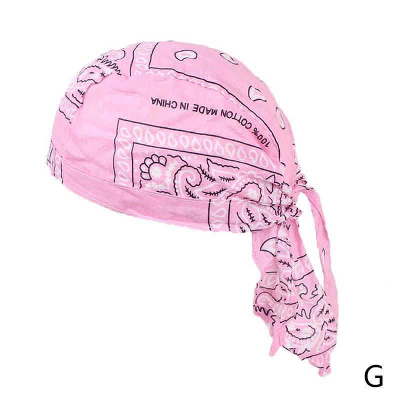 Katoenen hiphop bivakmuts hoofdband voor mannen en vrouwen, dans, buiten, motormasker, hoofddoek, trendy hoeden