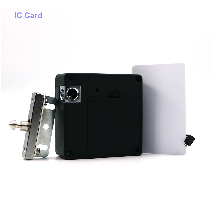 TTLock App Unlock Intelligent Smart Cabinet Lock Invisible Electronic Card Hidden Keyless Drawer Locker Wardrobe Cabinet Lock: IC Card