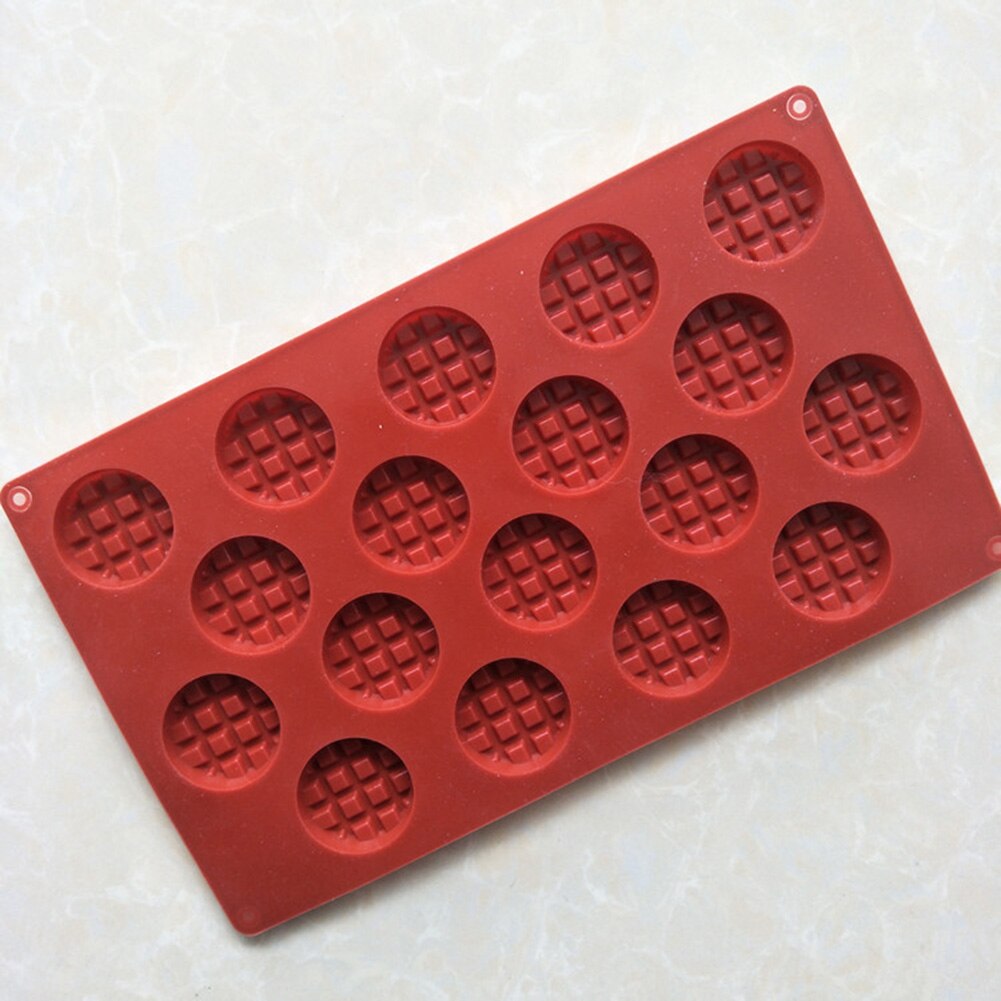 2Pcs 18-Cavity Waffle Molds Silicone Cake Mold DIY Waffle Maker Chocolate Biscuit Baking Tool waffle maker формы для выпечки
