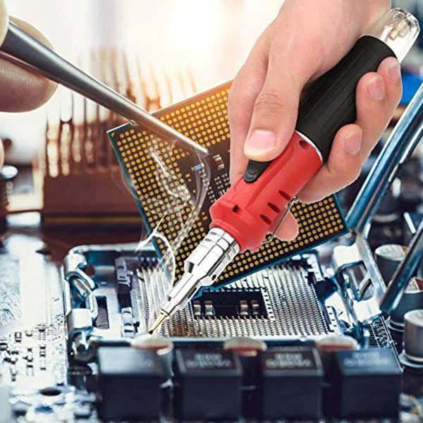 10Pcs/Set Cordless Butane Soldering Iron &amp; Blow Torch Kit