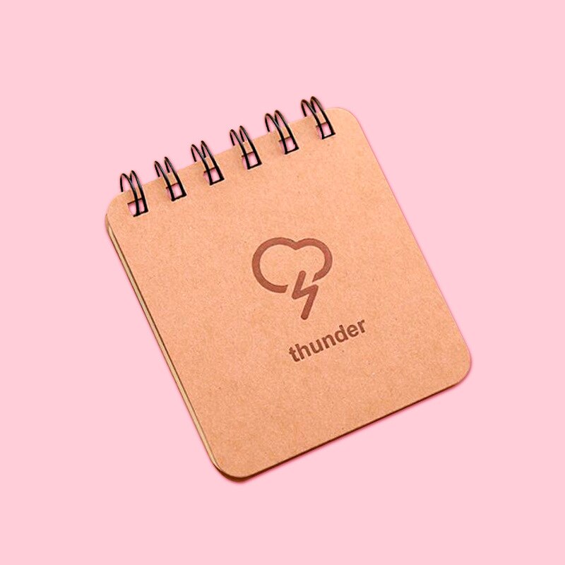 Cuaderno con bobina meteorológica para Barba Negra, Mini libreta portátil, Memo, estudiante, papelería Kawaii, suministros de oficina y escuela, papelería: 05