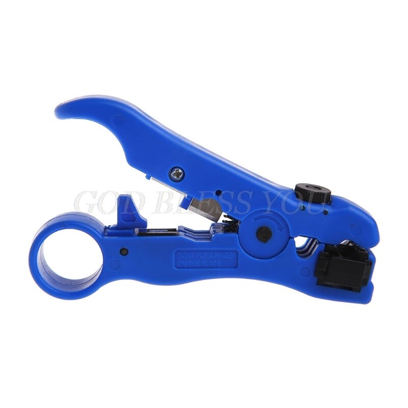 STP UTP Cat5 Cat6 Wire Coaxial Stripping Tool Flat/Round Cable Stripper Cutter