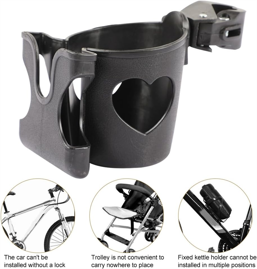 Kinderwagen Tasse Halfter Telefon Halfter 2-in-1 Kinderwagen Telefon Milch Flasche Halfter Für Kinderwagen Kinderwagen Rollstuhl zubehör