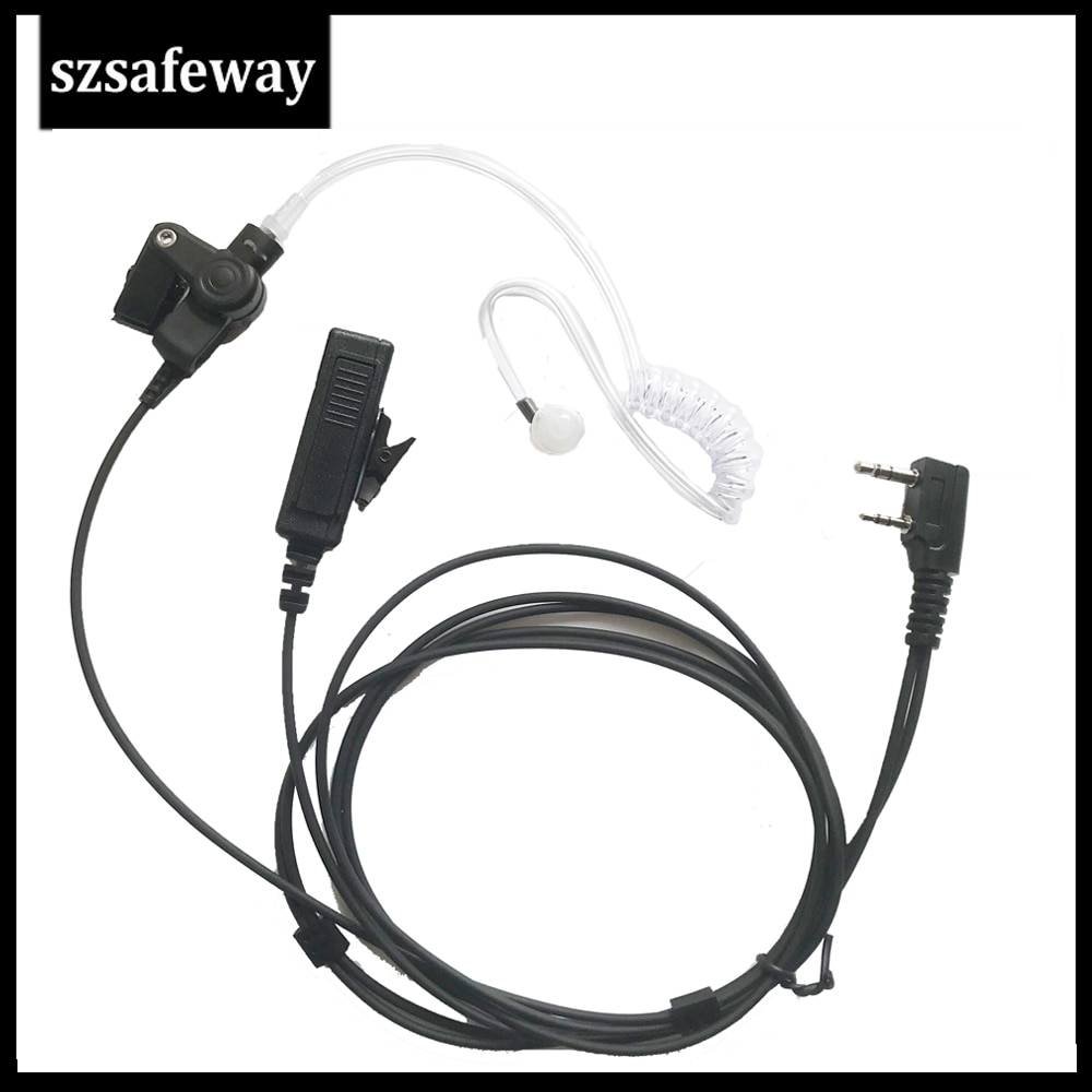 Walkie Talkie Headset Acoustic Tube Earpiece For Kenwood Baofeng UV-5R TK-270G,TK-272, K-272G