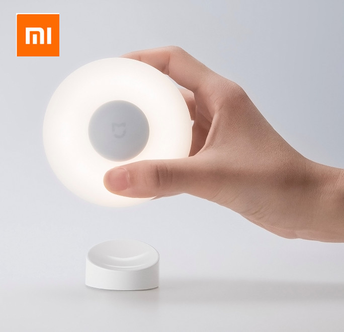 Xiaomi Mijia Led Inductie Nachtlampje 2 Lamp Verstelbare Helderheid Infrarood Smart Menselijk lichaam sensor met Magnetische voet