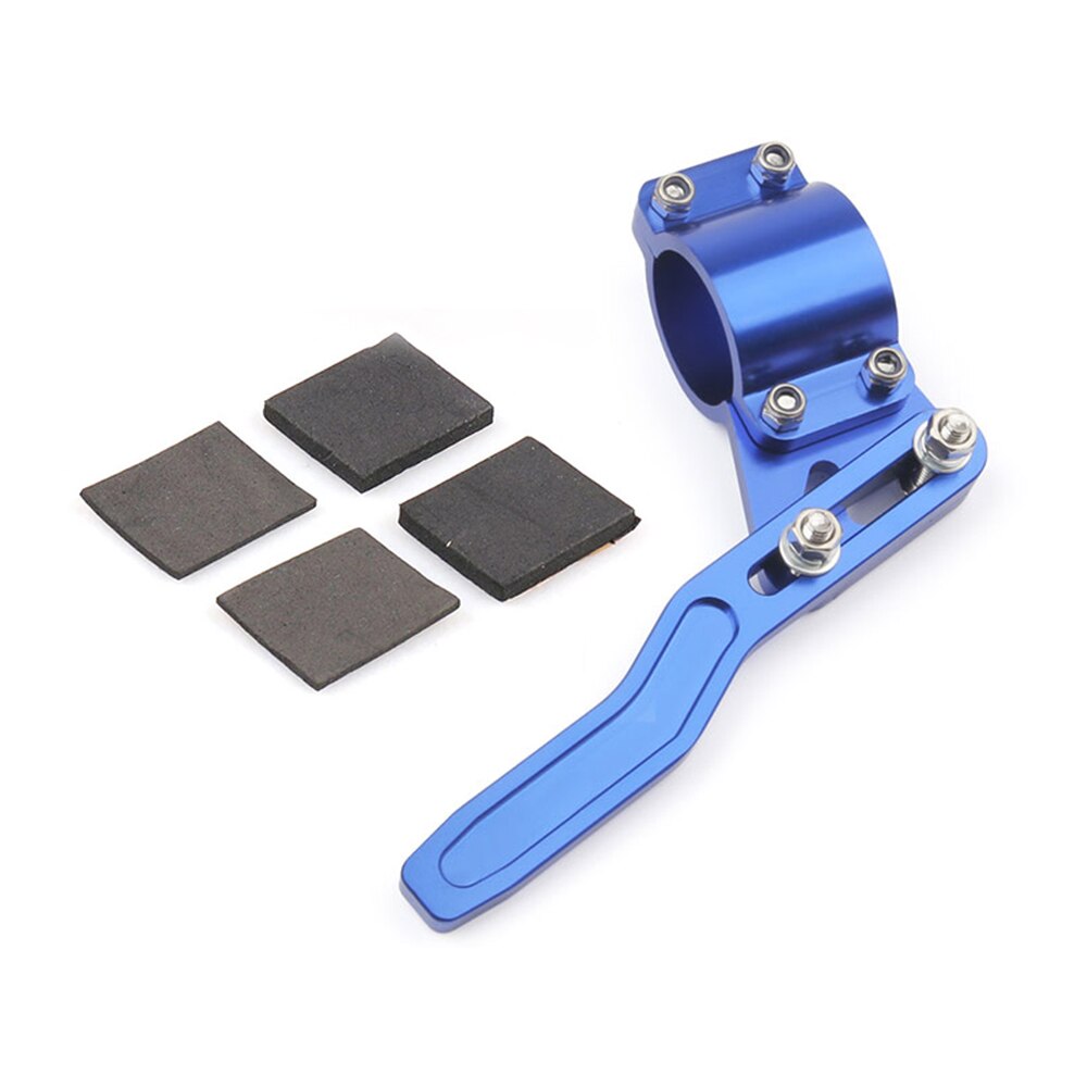 Aluminium Auto Styling Einstellung Lenkrad Drehen Stange Verlängerung Blinker Hebel Position hoch Bausatz Auto Zubehör BX101508: Blau