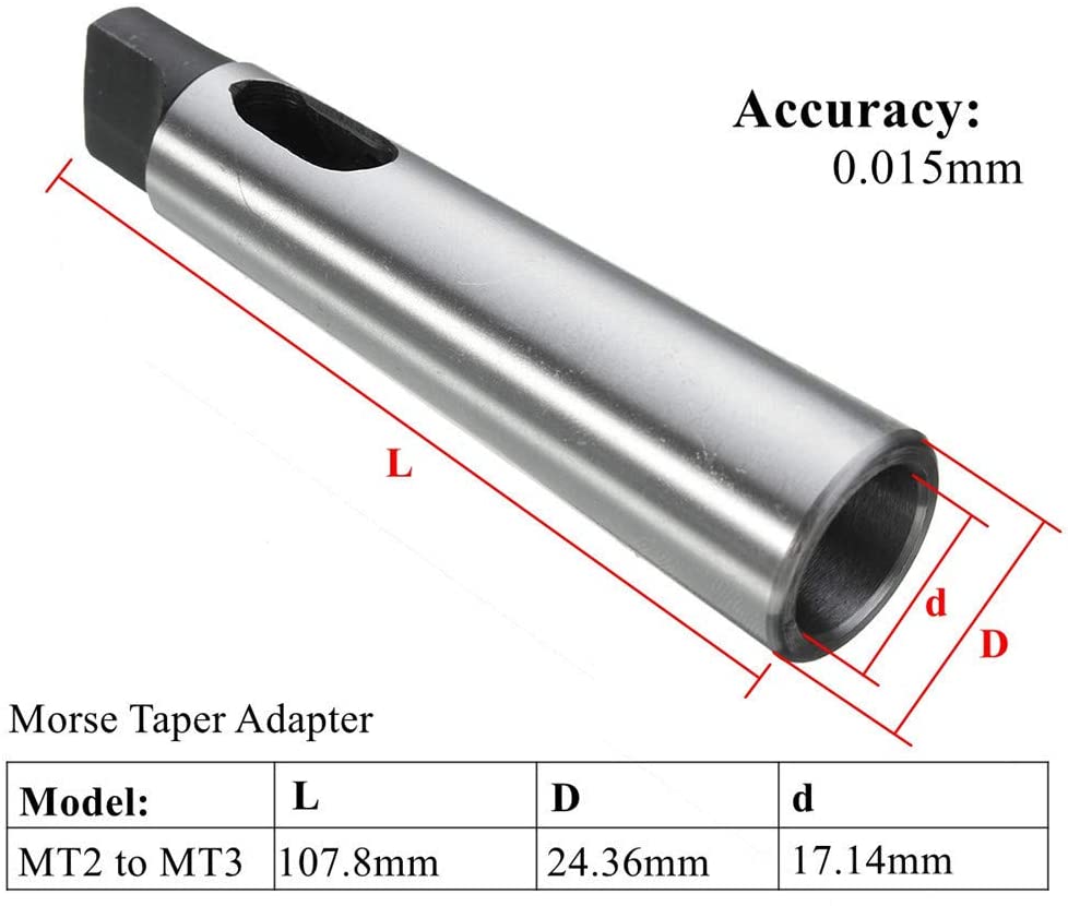1pcs MT1 MT2 MT3 MT4 MT5 Arbor Morse Taper Adapter Reducing Drill Sleeve For Morse Taper Sleeve Shank Accessories Adapter tools