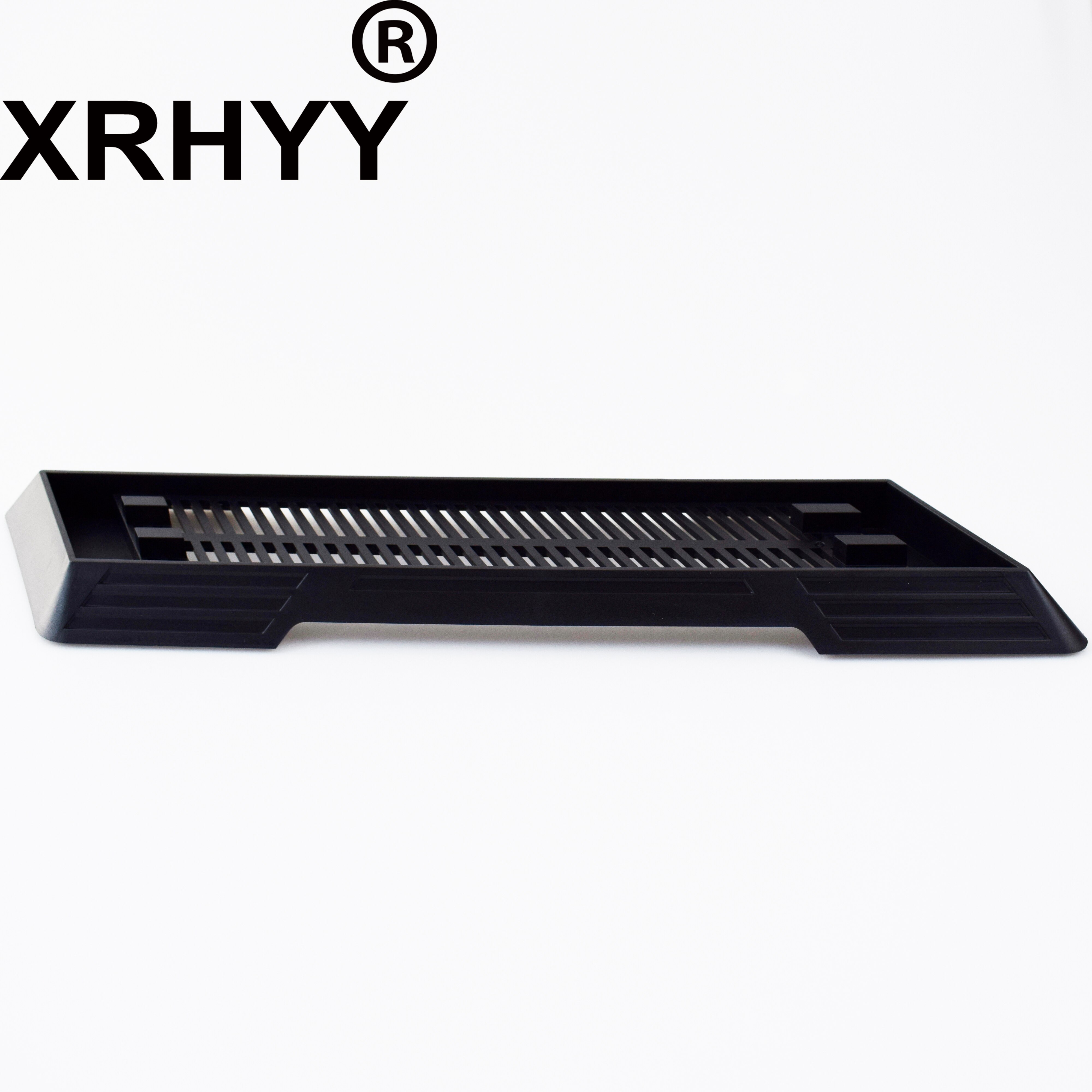 Xrhyy  ps4 pro vertikalt stativ för playstation 4 pro med inbyggda kylventiler och halkfria fötter (svart)