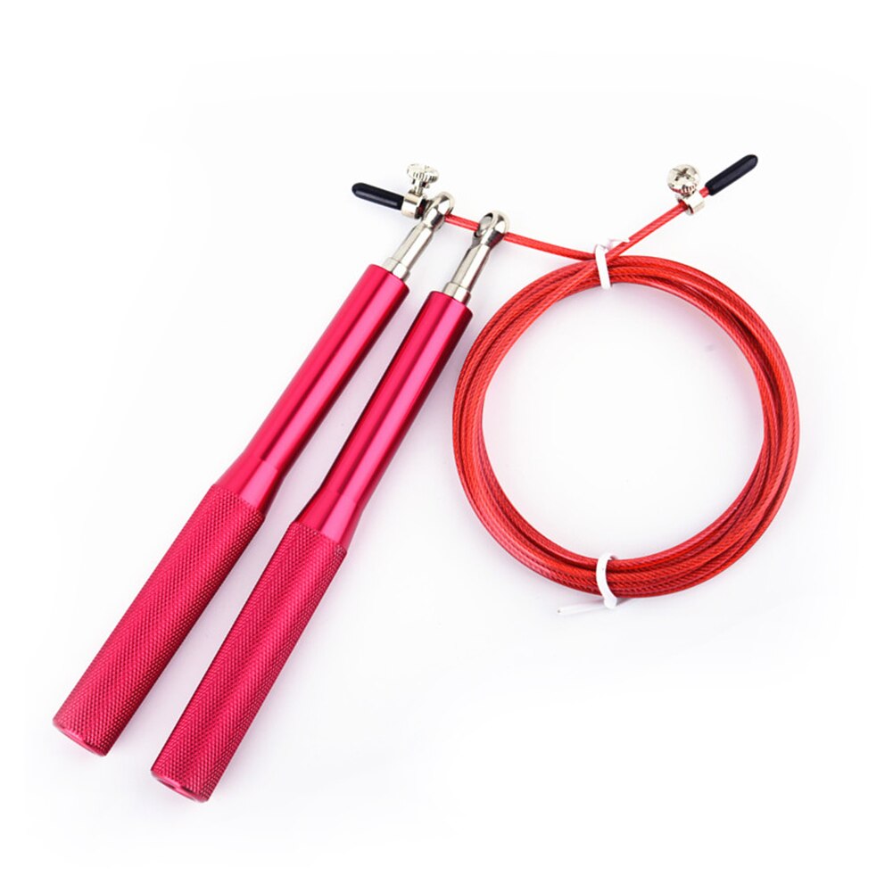 Adjustable Workout Sports Skipping Rope Training Fitness Anti-slip Jumping Rope Exerciser Equipments Gym Training