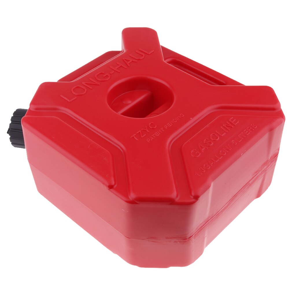 5L Portable Gasoline Gas Fuel Tank ATV Car Motorcycle Petrol Storage Can
